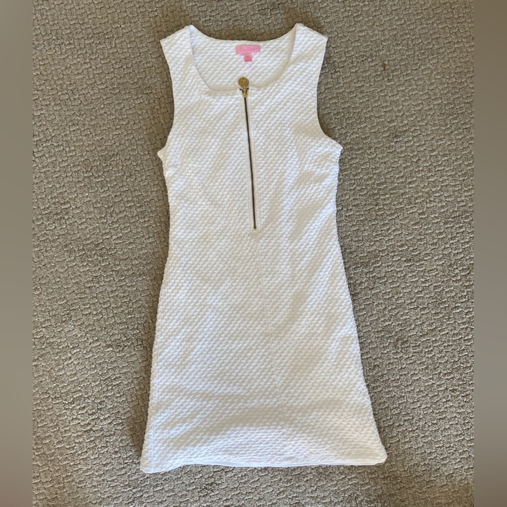 White Lilly Pulitzer dress